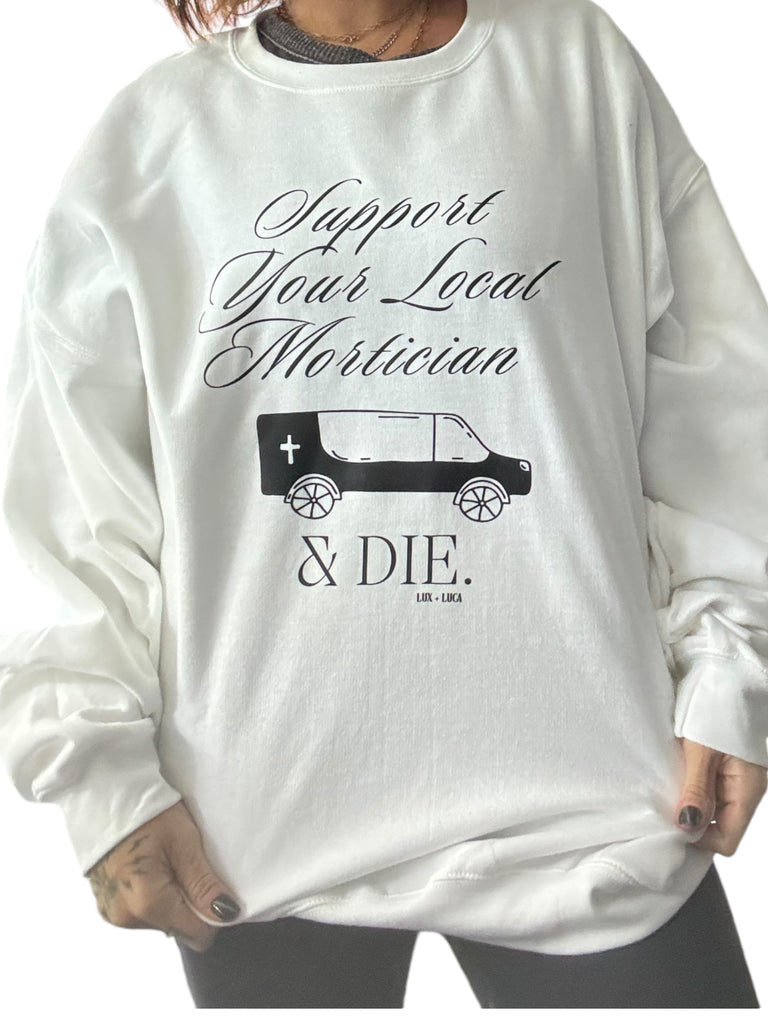 Mortician Unisex Crewneck Sweatshirt