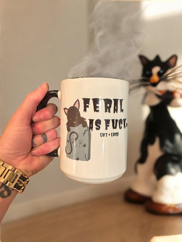 Feral As Fuck 15oz Mug