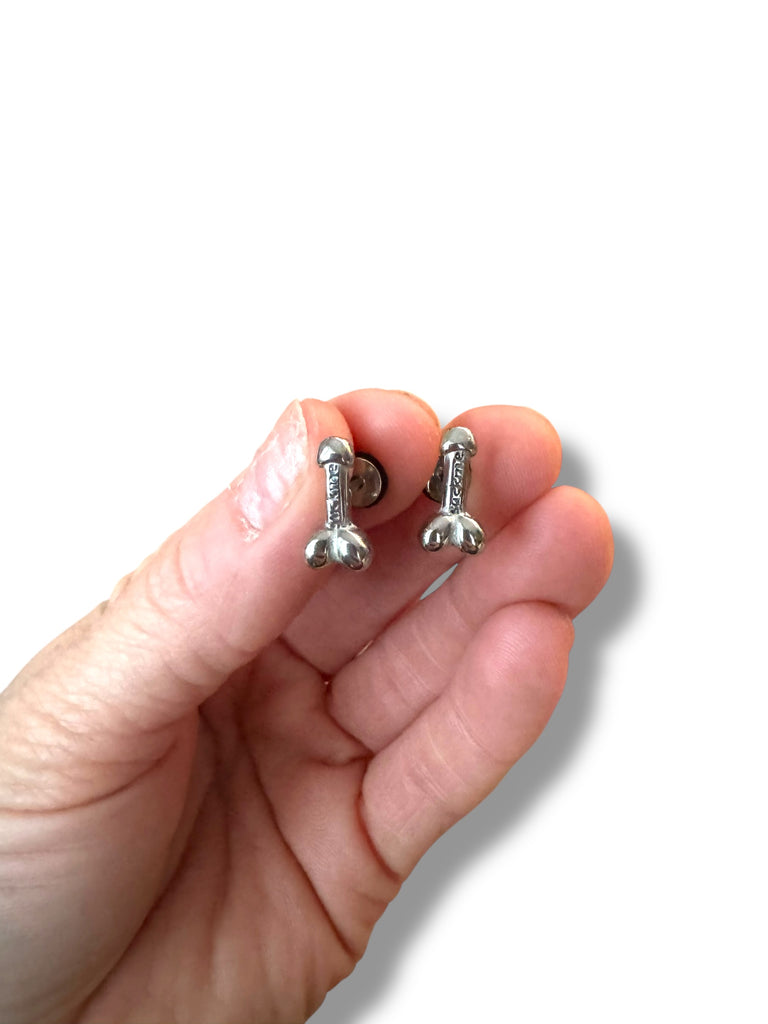 Penis Stud Earrings