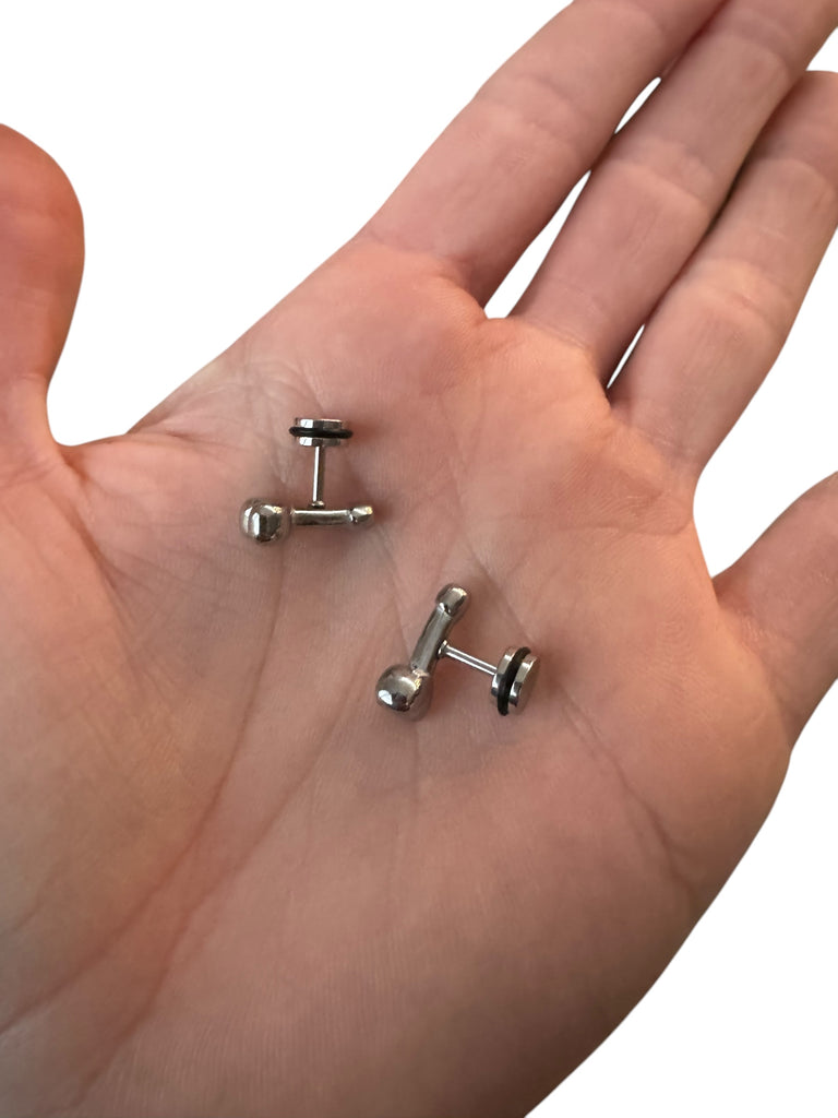 Penis Stud Earrings