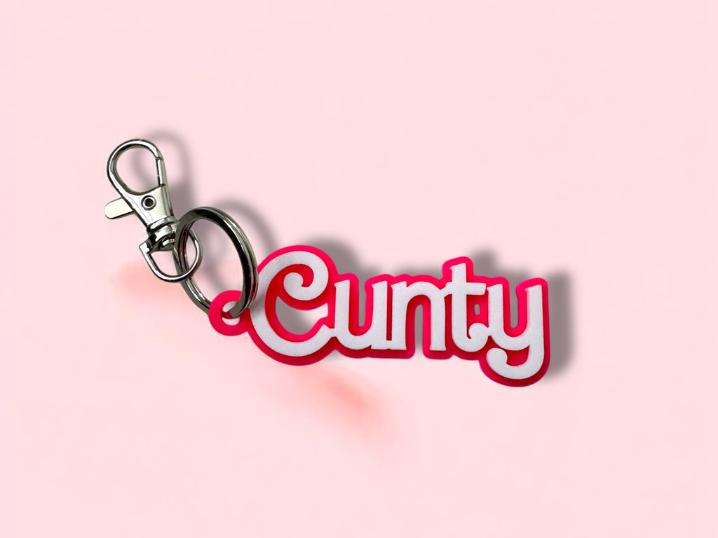 Cunty Acrylic Keychain