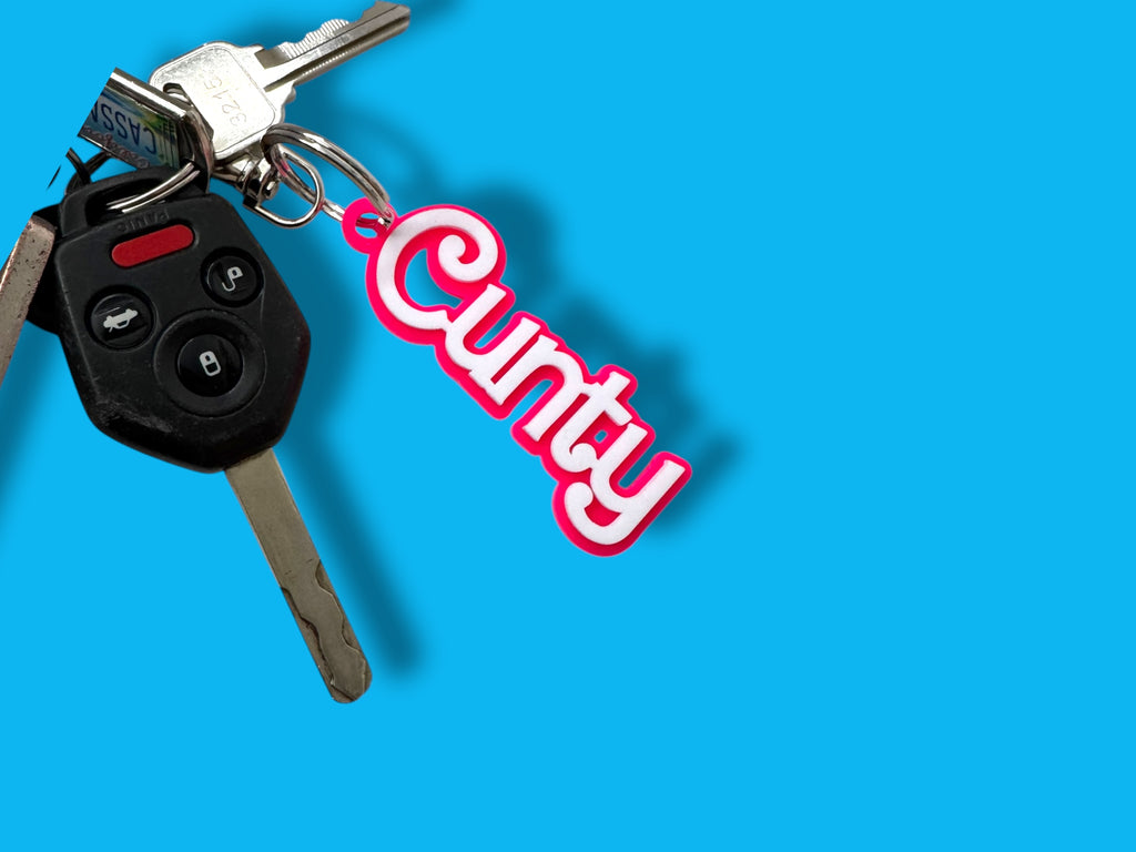 Cunty Acrylic Keychain