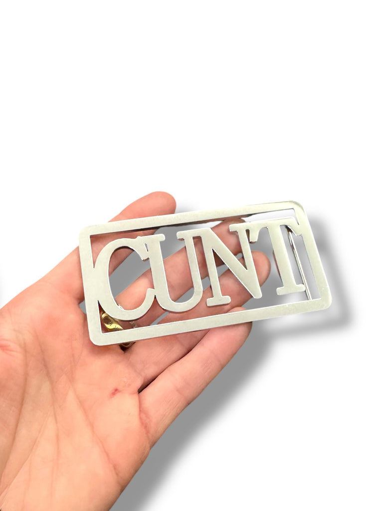 Cunt Belt Buckle