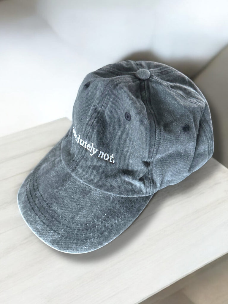 Absolutely Not Dad Style Hat